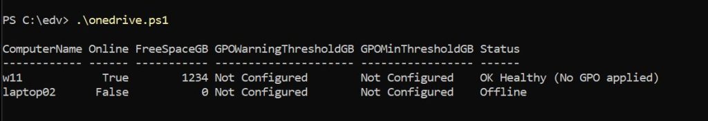 W11_OneDrive_script_to_check_limit_quota_many_pc